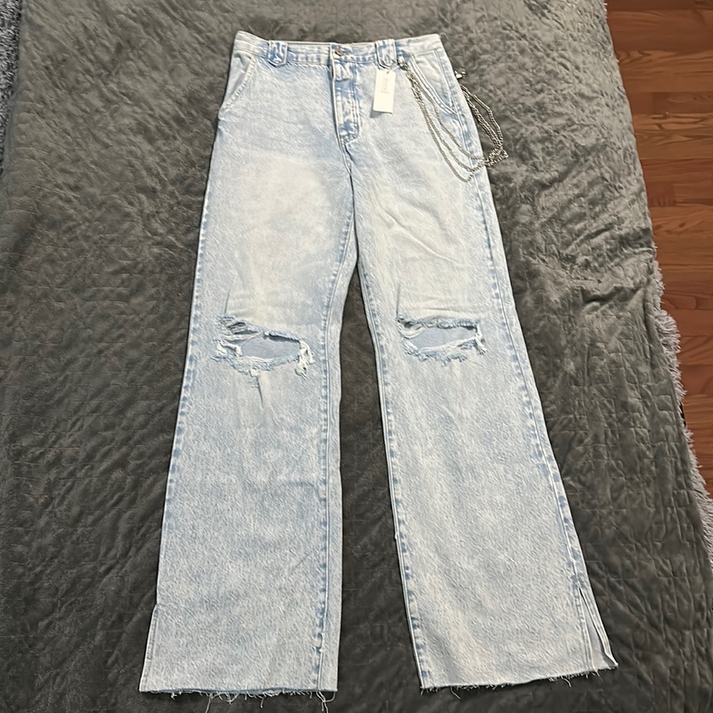 Kancan Gigi Ultra High Rise 90's Flare Jeans